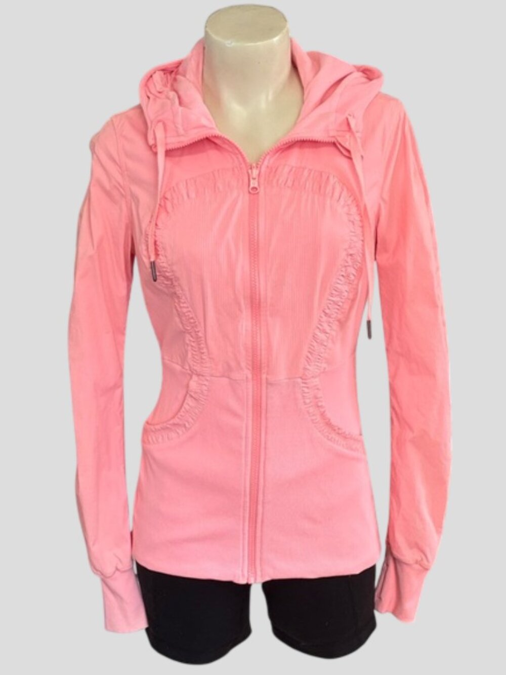 Lululemon Dance Studio Reversible Athletic Jacket III Bleached Coral Size 8